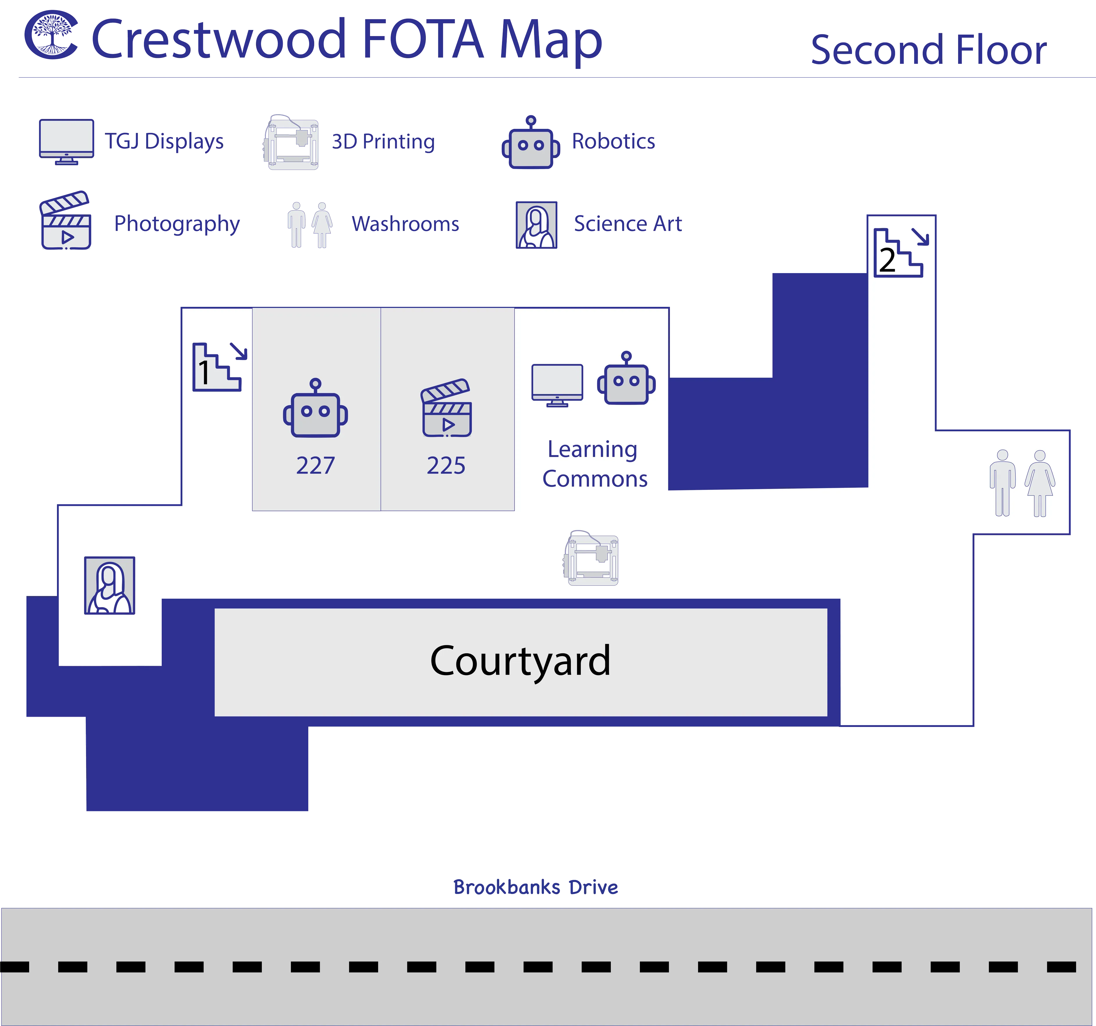 Floor 2 Map